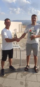 PRESENTATION OF TROPHIES I SANET Y NEGRALS PADEL CHAMPIONSHIP