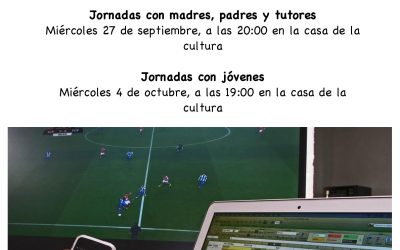 JORNADAS PARA PROMOVER UN USO ADECUADO DE LAS NUEVAS TECNOLOGÍAS